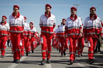 آماده باش امدادگران هلال احمر در پی هشدار نارنجی هواشناسی